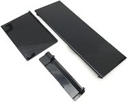 Replacement SD Card Door Slot Lid Case Cover Shell for Nintendo Wii Console --- Black