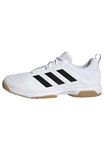 adidas Men's Ligra 7 Indoor Shoes, FTWR White/core Black/FTWR White, 8 UK