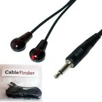 Loops 3m IR Dual 2x Emitter Cable/Lead 3.5mm Mono – Infrared Blaster/Remote Control Extender Transmitter - Magic Eye Sender/Repeater