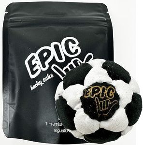 Epic Hacky Saks Classic Footbag Hacky Sack Balls for Adults and Kids Salt n Peppa