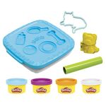 Play-Doh Create ‘n Go Pets Playset, Play-Doh Set with Storage Container, Arts and Crafts Activities, Kids Toys for 3 Year Olds and Up