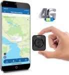 TKMARS S1 4G Mini GPS Tracker with SIM Card, App & Web Platform Without Subscription, Real Time Locator with SOS, Truck Locator with Magnetic and Clip Back