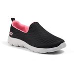 Skechers Womens Summits - 896223ID Black/HOT Pink Casual Shoe - 6 UK (9 US) (896223ID-BKHP)