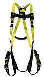 Honeywell Miller H100 Safety Harness with Leg Tongue Buckle & Chest Mating Buckle, S/M, 420 lb. Capacity (H13110021)