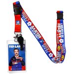 Ata-Boy Ted Lasso Lanyard Badge Holder with Whistle, Lanyards for ID Badges - Gifts & Merchandise…