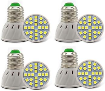 Pack of 4,E27 AC220V 6W LED Spot Lights Bulbs 2835SMD Natural White 4000K for Indoor Use