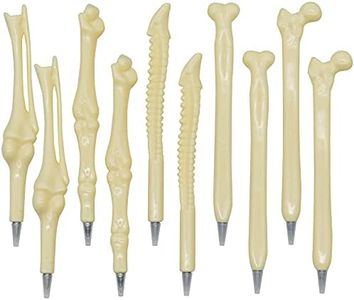 Maydahui 10PCS Bone Shape Ballpoint Pens Nurse Doctor Pen Black Ink for Halloween School Office Party