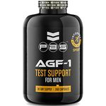 PAS Nutrition AGF-1 Test Support Supplements for Men Supports with D-Aspartic Acid, L-Carnitine Tartrate, 30 Day Supply