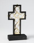 Unity Cross® Rubbed Bronze & Ivory Color; Unity Candle Unity Sand Elegant Rustic Alternative