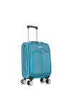 Skylark Cabin Carry Suitcase 20" Lightweight 4 Wheel Spinner 3-Digit Combination Lock Soft Shell Luggage Hand Luggage Flight Bag for EasyJet Ryanair Birtish Airways and All Other Airlines 55x35x20