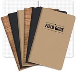 Elan Publishing Company Field Notebook/Journal - 5"x8" - Combo Colors - Graph Memo Book - Pack of 6