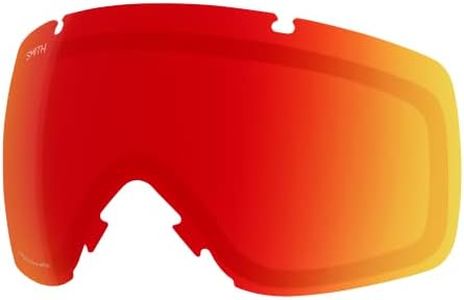 Smith Optics I/O Adult Replacement Lens Snow Goggles Accessories - Chromapop Photochromic Red Mirror/One Size