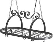 33" Pots and Pans Hanging Rack, Ova