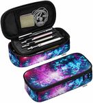 Yekiua Galaxies Space Pen Bag Universe Black Holes Elements Large Pencil Case Big Capacity For Teen Boys Girls School Students Pencil Pouch Pencil Holder