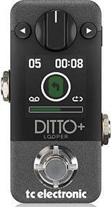 TC Electronic DITTO+ LOOPER Next Generation 60-Minute Multi-session Looper Pedal