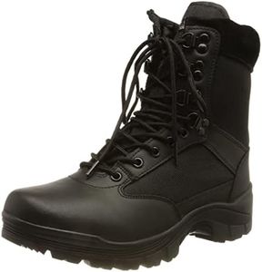 Mil-Tec Men's SWAT Combat Boots Black Size 9 US