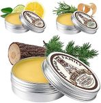 Beard Balm Beard Wax for Men – Nourishing Beard Conditioner Beard Moisturiser Contains Shea Beard Butter + Beeswax + Jojoba Oil – Scented Beard Softener Styling Balm 60ml (Woodland, 60ml)