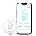 Sense-U Smart Baby Monitor with Sleep Movement Sensors: Tracks Your Baby's Rollover, Feeling Temperature and Sleep Position, Sleep Activity with Audio Alarm on Your Smartphone(Lite Version)