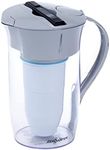 ZeroWater 8-Cup Round 5-Stage Water Filter Pitcher 0 TDS for Improved Tap Water Taste - IAPMO Certified to Reduce Lead, Chromium, and PFOA/PFOS