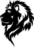 ISEE 360® Lion King Stickers for Car Exterior Graphic Door Sides Hood Bumper Bonnet Living Bed Room Wall Big Size Vinyl Die Cut Decal L X H 13 x 28 Cms