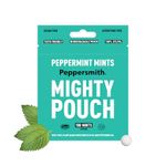 Peppersmith - British Peppermint Mints - 100% Plant Based Xylitol - Freshens Breath - Natural Flavours - Sugar Free Mints - Benefits Oral Health - Mighty Box - 100 Mints