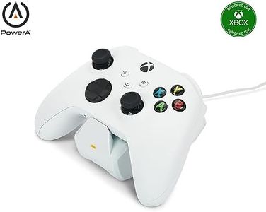 PowerA Solo Charging Stand for Xbox Series X|S - White, Works with Xbox One, Charging Station for Xbox Wireless Controller, Officially Licensed