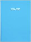 Star Note 2024-2025 A5 Page a Day Academic Diary School Planner Student Oragniser - Sky Blue