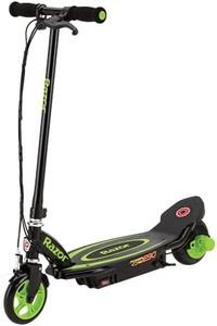 Razor Power Core E90 Electric Scooter with hub motor, push-button throttle, for kids 8+