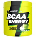 Bigmuscles Nutrition Bcaa Energy Powder [20 Serving, Green Apple]