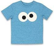 Isaac Mizrahi Loves Sesame Street Cookie Monster Toddler Baby Short Sleeve Tee (18 Months, Blue)