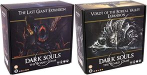 Steamforged Games Dark Souls The Last Giant and Vordt of The Boreal Valley Expansions Board Game Bundle with Last Giant Expansion Board Game (2 Items)