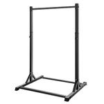 Pull Up Station Bongkim Power Tower Portable Pull Up Bar for Home Gym Chin Up Bar Pull Up Tower Station 330LBS (Black)