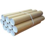 A3 Trojan Quality Postal Tubes | 330mm x 50mm | Pack of 50 | Heavy Duty Cardboard recyclable kraft strong shipping box | For protecting prints charts paper maps artworks and Plans