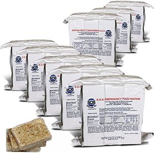 S.O.S. Rations Emergency 3600 Calorie Food Bar - 3 Day / 72 Hour Package with 5 Year Shelf Life- 8 Packs