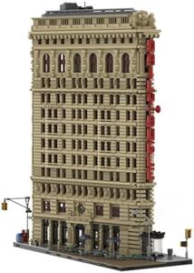 Architecture Flatiron Landmark Building Set, 1:800 Modular House Building Set, 15076 Pieces New York Street View Bricks Set for Adults, Modular Buildings Authored by Gabriele