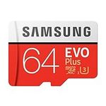 Samsung MB-MC64GA/APC U3 MicroSDXC 64GB Evo+ Memory Card with Adapter