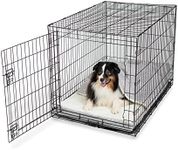 Snoozer Pet Products - Cozy Cave Crate Pet Bed with Microsuede and Forgiveness Foam, Extra Large - Palmer Dove