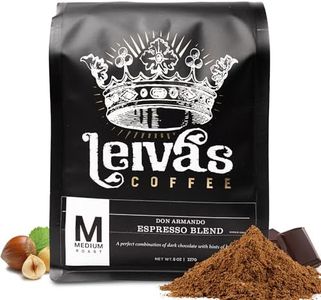 Leiva's Don Armando Medium Espresso Ground Coffee, Guatemalan, 8oz