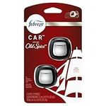 Febreze Car Air Freshener Vent Clip Old Spice Scent, 07 oz. Car Vent Clip, 2 Count, Red and White