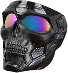 Airsoft Mask Full Face,Skull Mask P