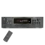 Technical Pro 6000 Watts 6 Zone Digital Bluetooth Hybrid Amplifier Preamp Tuner w/Speaker USB, SD Card Output, 2 Mic Inputs, Bass & Treble Controls, Cooling Speed Fan & LCD Display