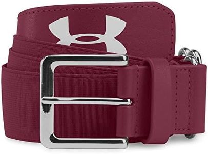 Under Armour Men's UA Baseball Belt OSFA Red