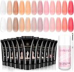 Saviland Poly Gel Nail Kit -12 Colo
