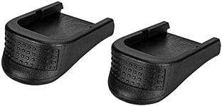 Aecktech Grip 2 Pieces Extensions Fits Glock 43X & 48 (9mm) Black