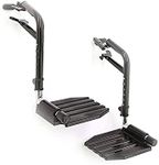 Invacare T93HEP Economy Footrest for Standard Wheelchair, Pair