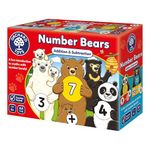 Orchard Toys Number Bears Maths Games for Children to Learn Addition & Subtraction and Number Bonds to 20, First Board Game for Kids, Makes Learning Maths Fun, Educational Toys for 5+ Year Olds