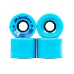 Mindless Longboards Cruiser Wheels Skateboard Wheels, Adults Unisex, Blue (Light Blue), 60x40mm