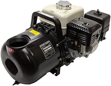 Pacer Pumps SE3SL E6HCP, Self-Priming Multi-Purpose Water Transfer Pump with 3 Inch Inlet and Outlet, Honda GX200 Engine, 280 GPM