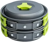 MalloMe Camping Cookware Mess Kit, 