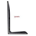 Qatalitic Hard Plastic L Scale (24 x 12 inches) ie. 60 x 30 cms For Fashion Designing & Tailoring Purposes